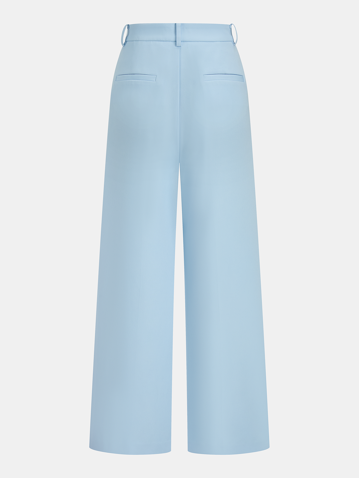 Tailored Sleeveless Blazer & Wide-Leg Pants Set for Professional Women