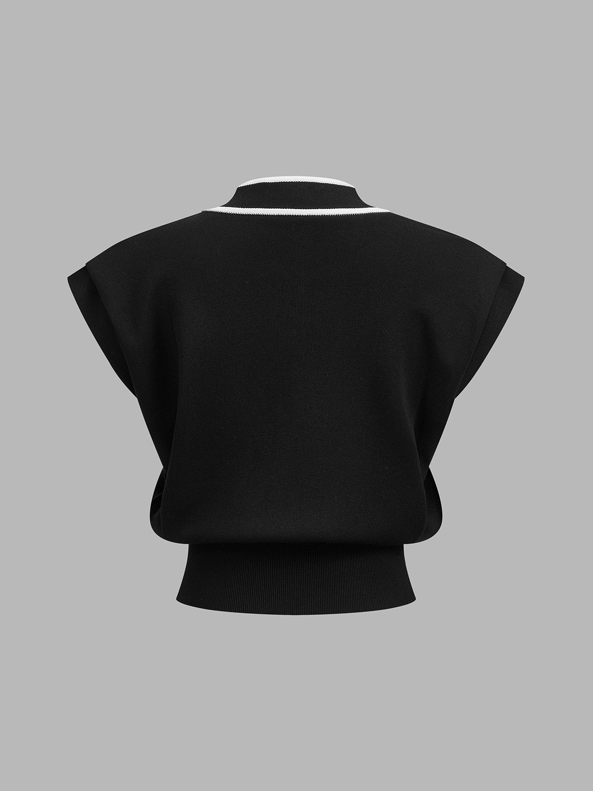 Tie Neck Sleeveless Knit Top Women's Summer Fashion Essentials