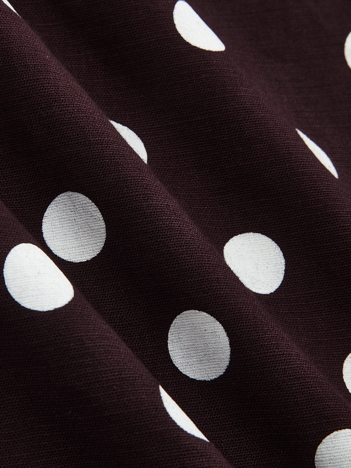 Polka Dot Halter Belted Cotton Linen Midi Dress Women's Summer Fashion