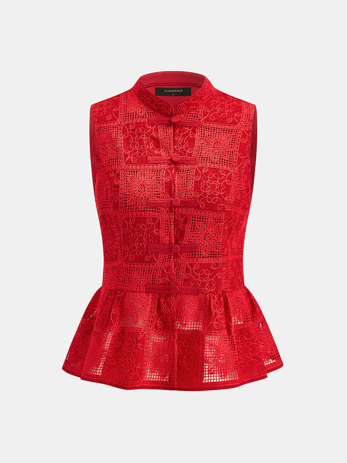 Hollow Lace Two Piece Shorts Set with Crop Top Women's Fashion
