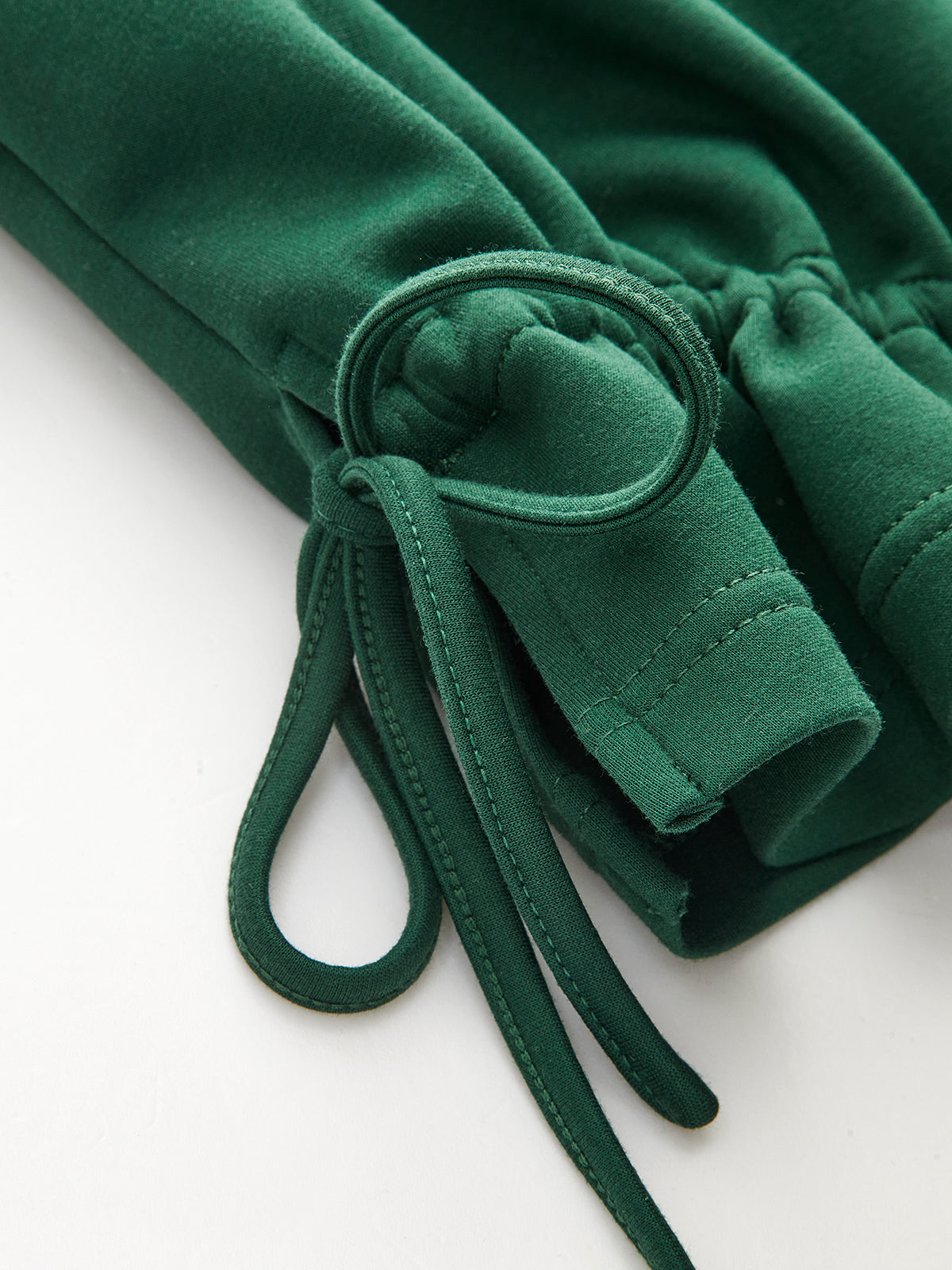 Contrast Trim Polo Lounge Set for Comfortable Home Wear