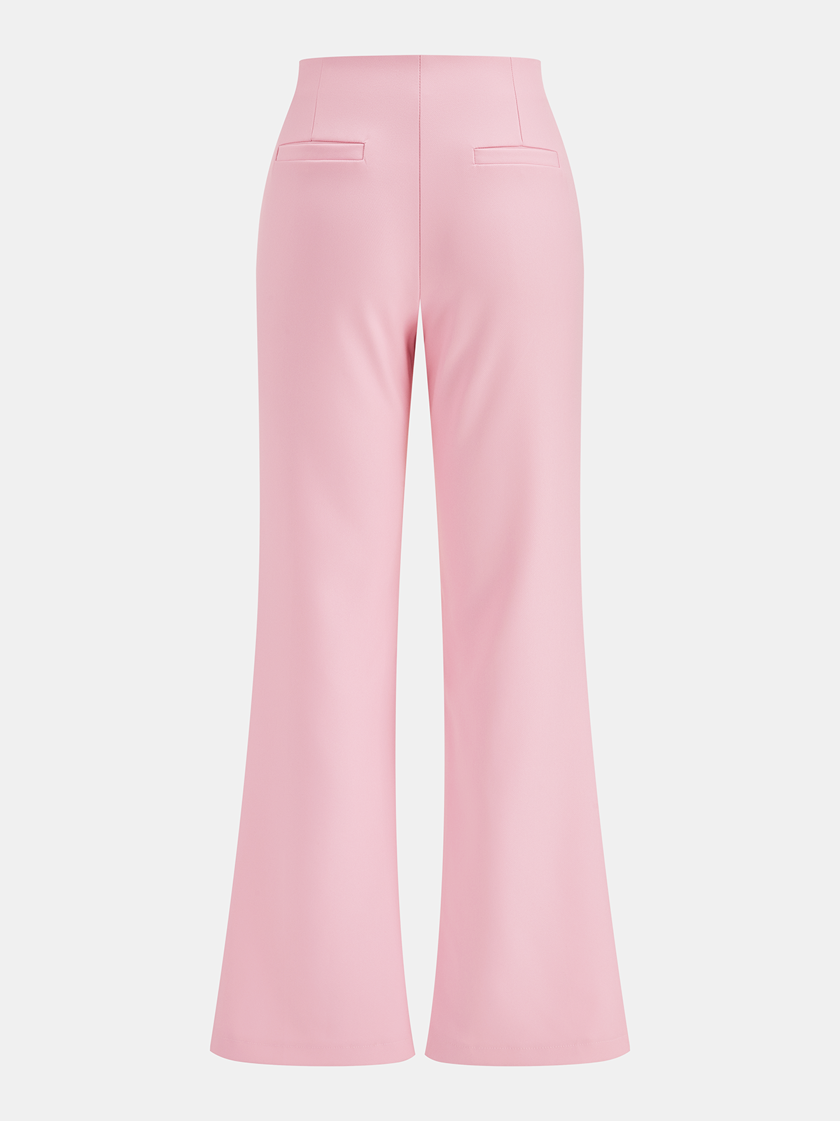 Sleeveless Peplum Vest & Flare Pants Set for Women Trendy Business Casual