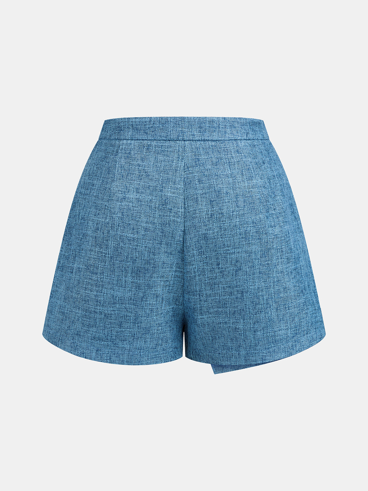 Cross Halter Crop Top & High-Waisted Skort Outfit Set for Women