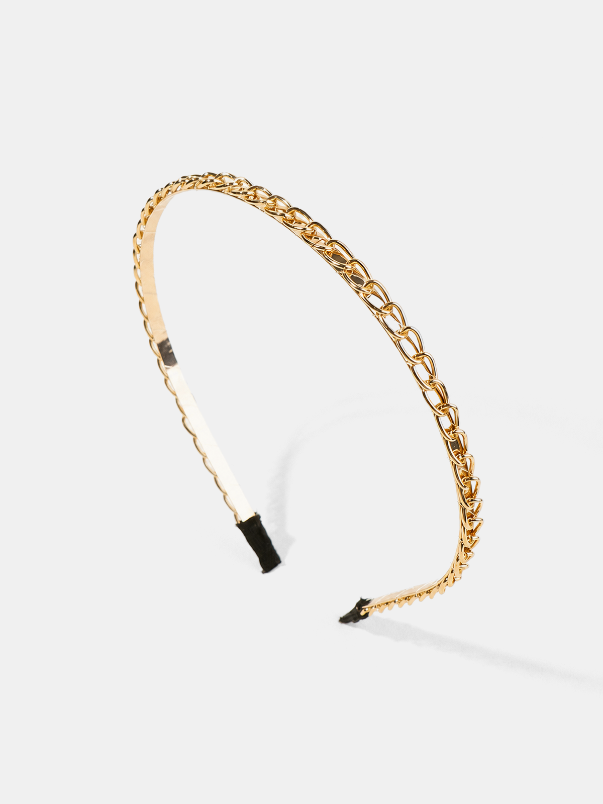 Minimalist Metal Link Headband for Stylish Hair Accessory