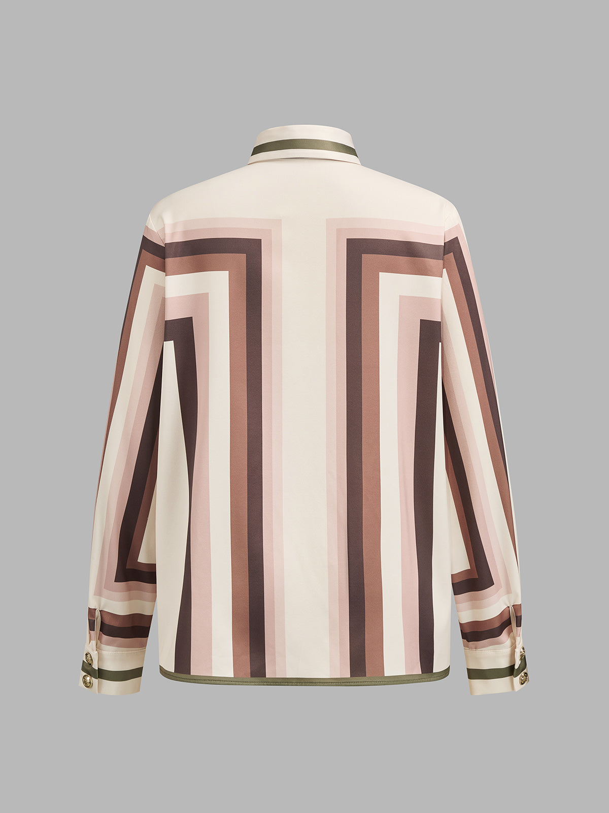 Updated SEO-optimized title: "Women's Geometric Print Tie Neck Shirt & Casual Pants Co-ord Set"