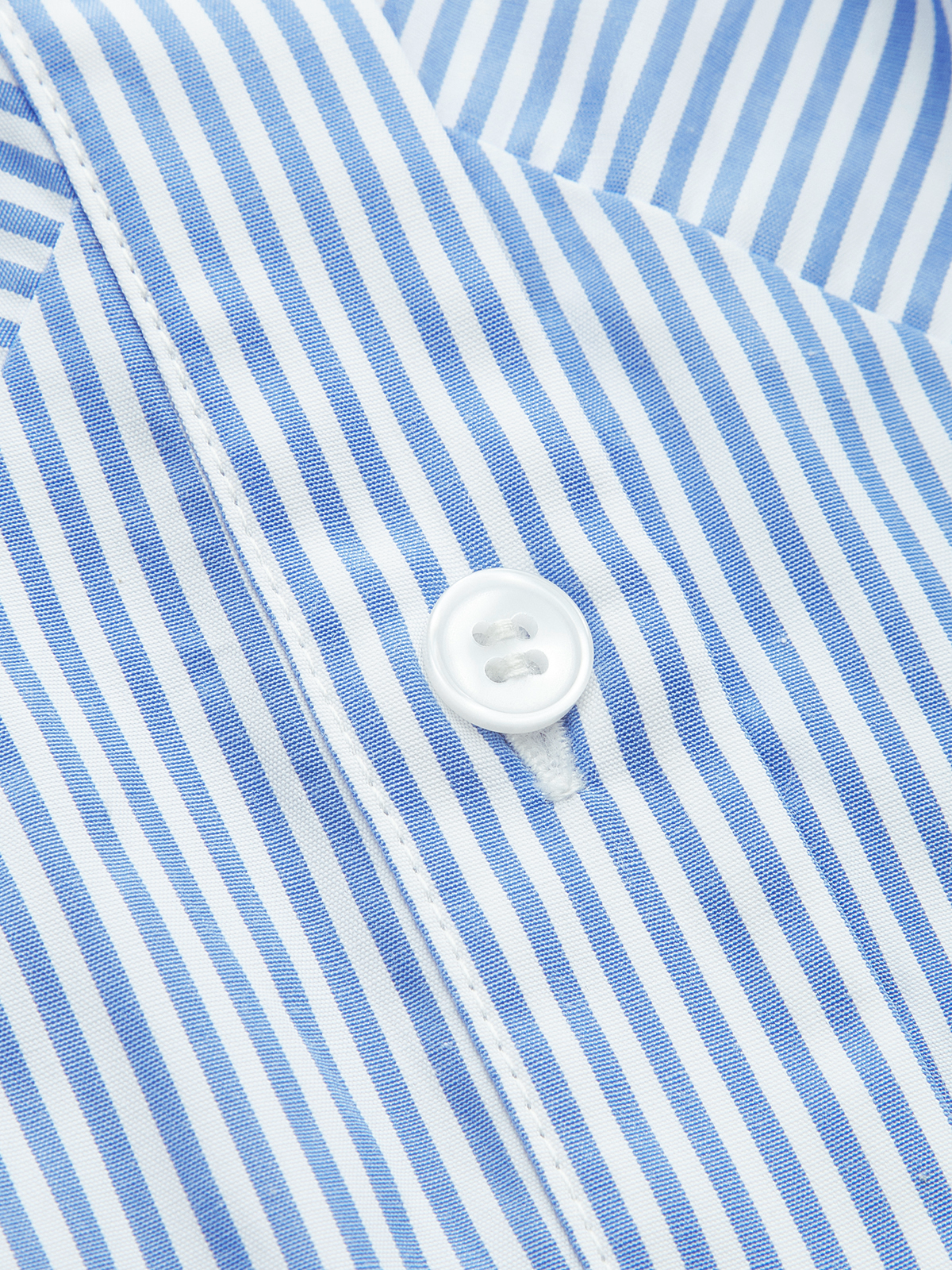Striped Collared Sleeveless Fitted Shirt for Women, Casual Summer Style