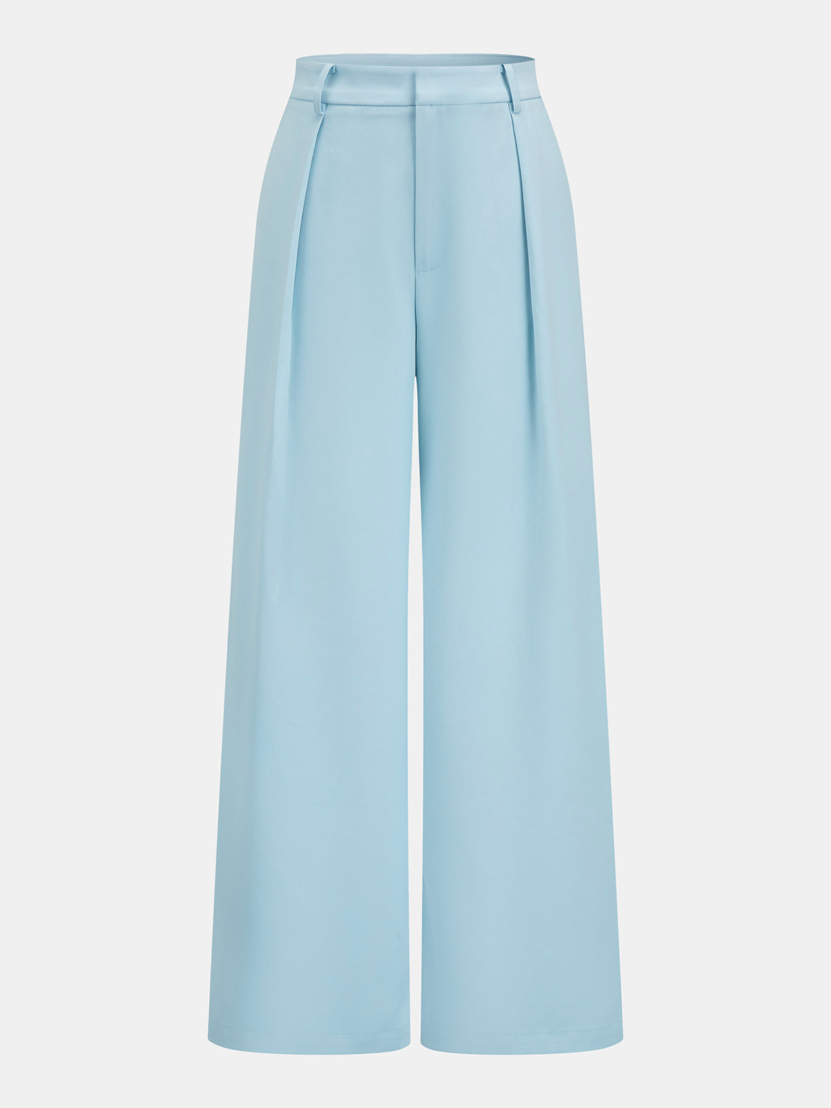 Sleeveless Textured Vest & Pleated Pant Set for Women Casual/Formal Wear