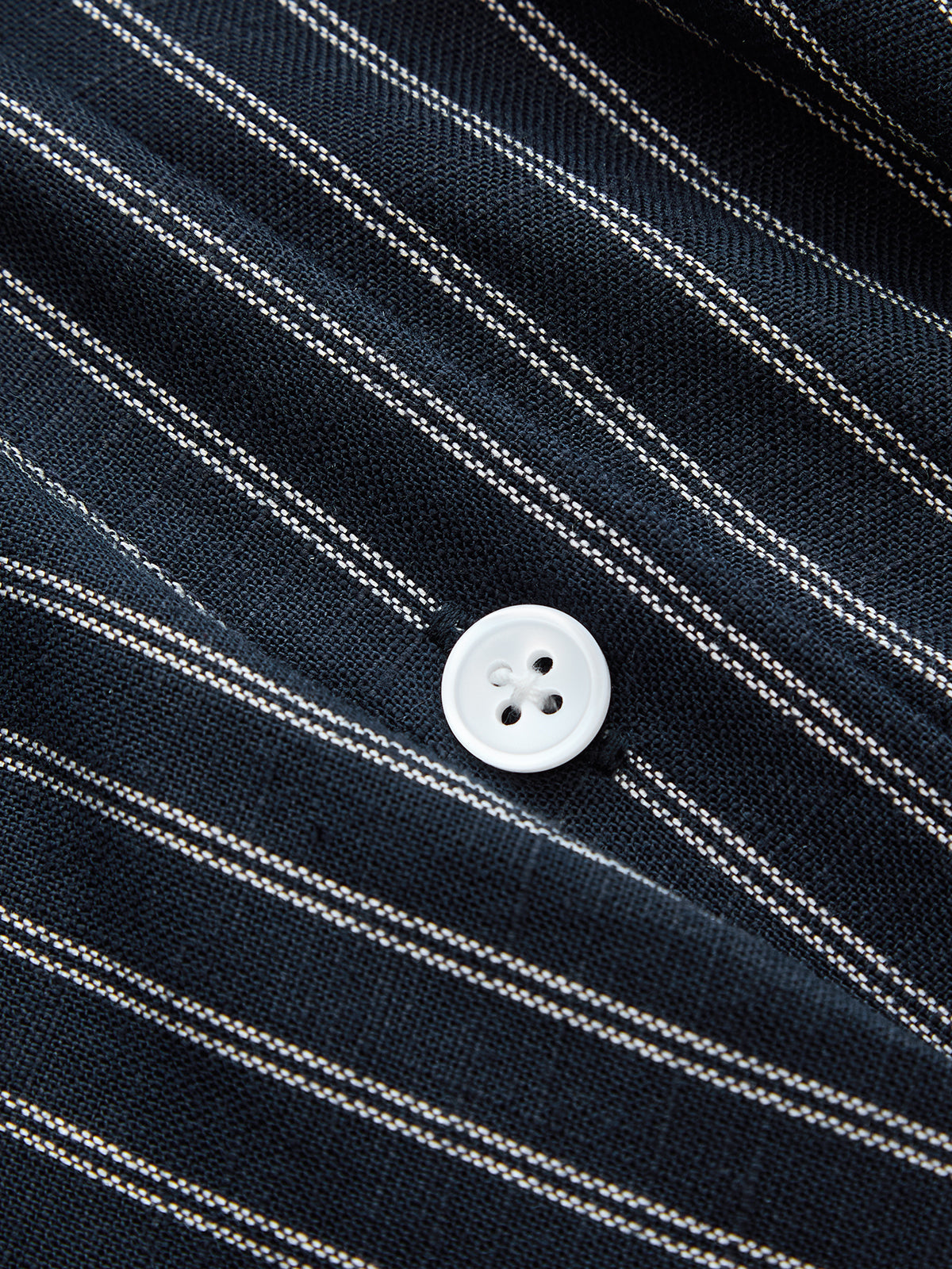 Twist Waist Striped Mini Shirt Dress with Belted Tie Closure