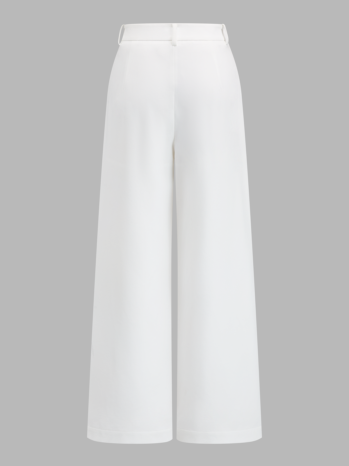 Contrast Trim Belted Two Piece Pants Set with Stylish Modern Design