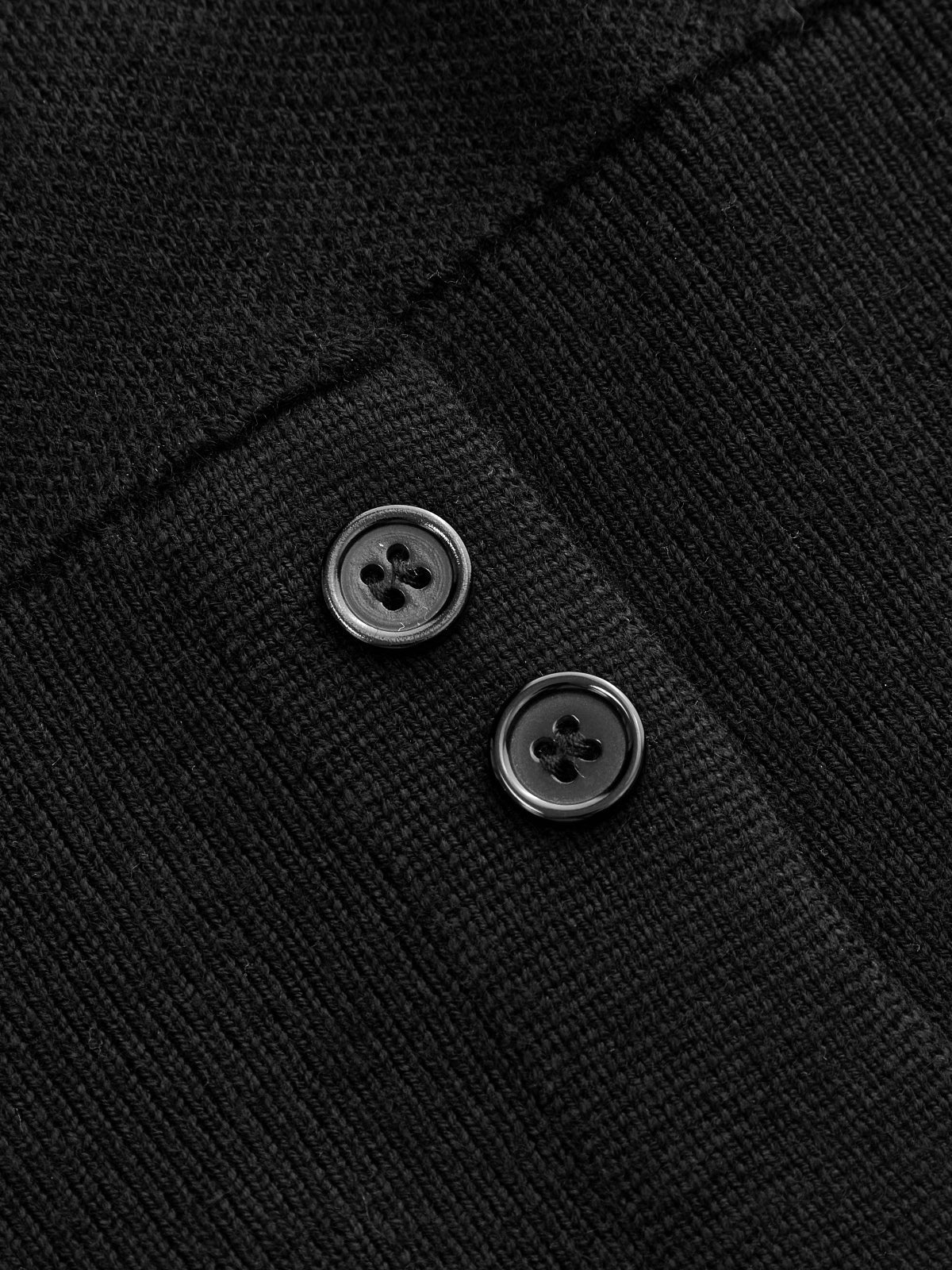 Contrast Collar Knit Vest for Men Casual Layering