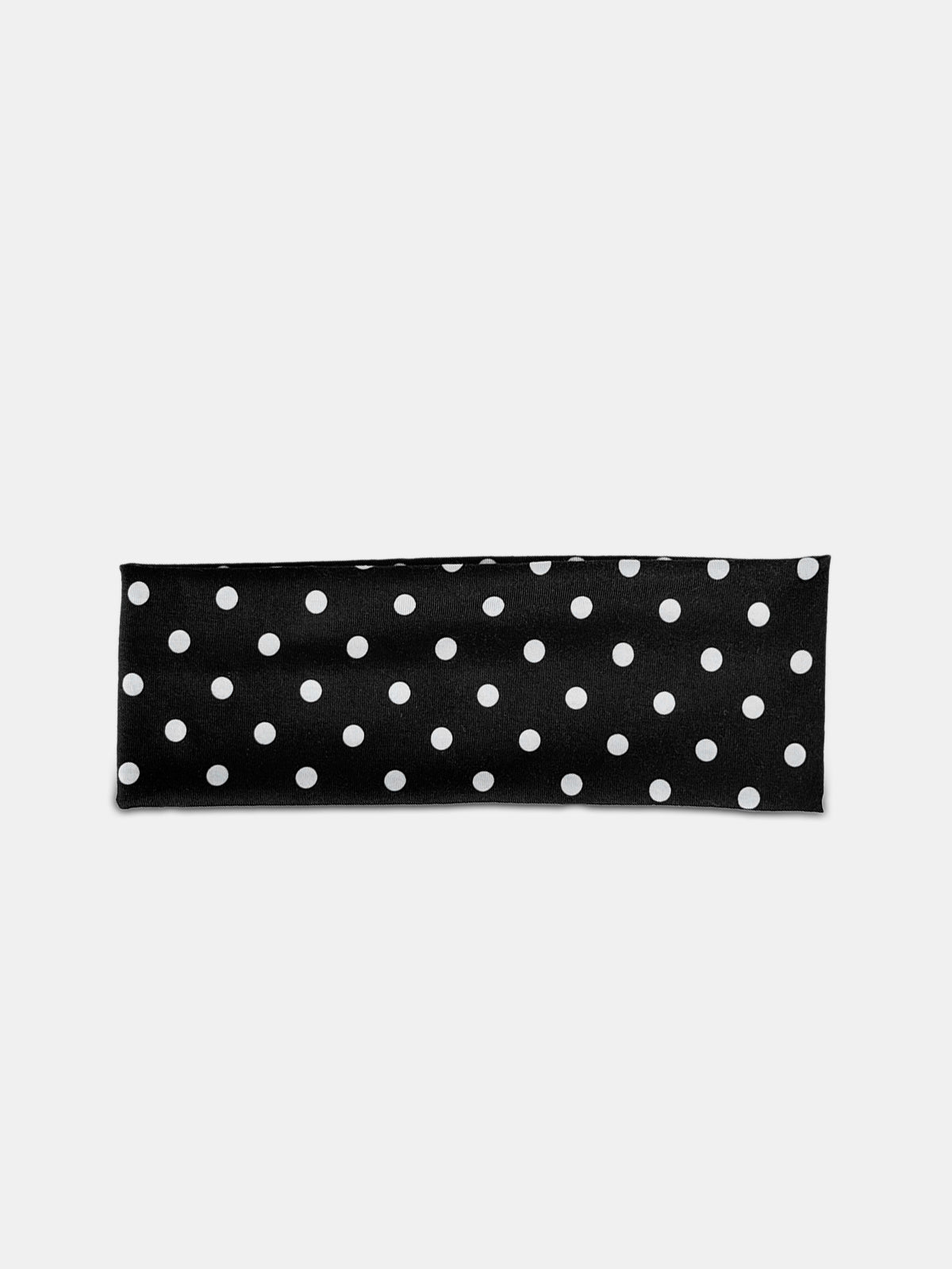 Polka Dot Wide Cotton Headband Comfortable Elastic Hair Accessory