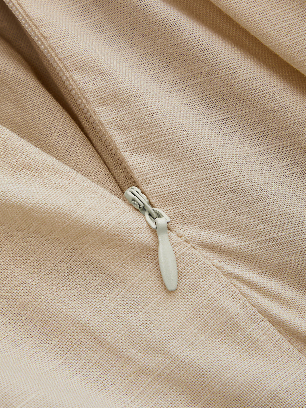 Knot Waist Cotton Linen Jogger Pants - Women's Casual Summer Drawstring Trousers