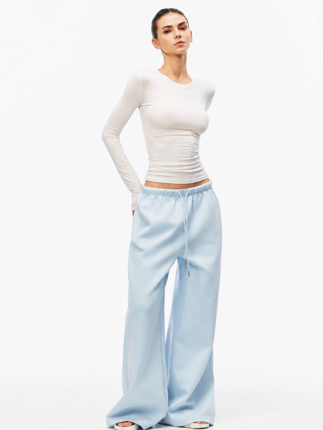 Butter Soft Basic Long Sleeve T-shirt - Comfortable Everyday Wear Essentials