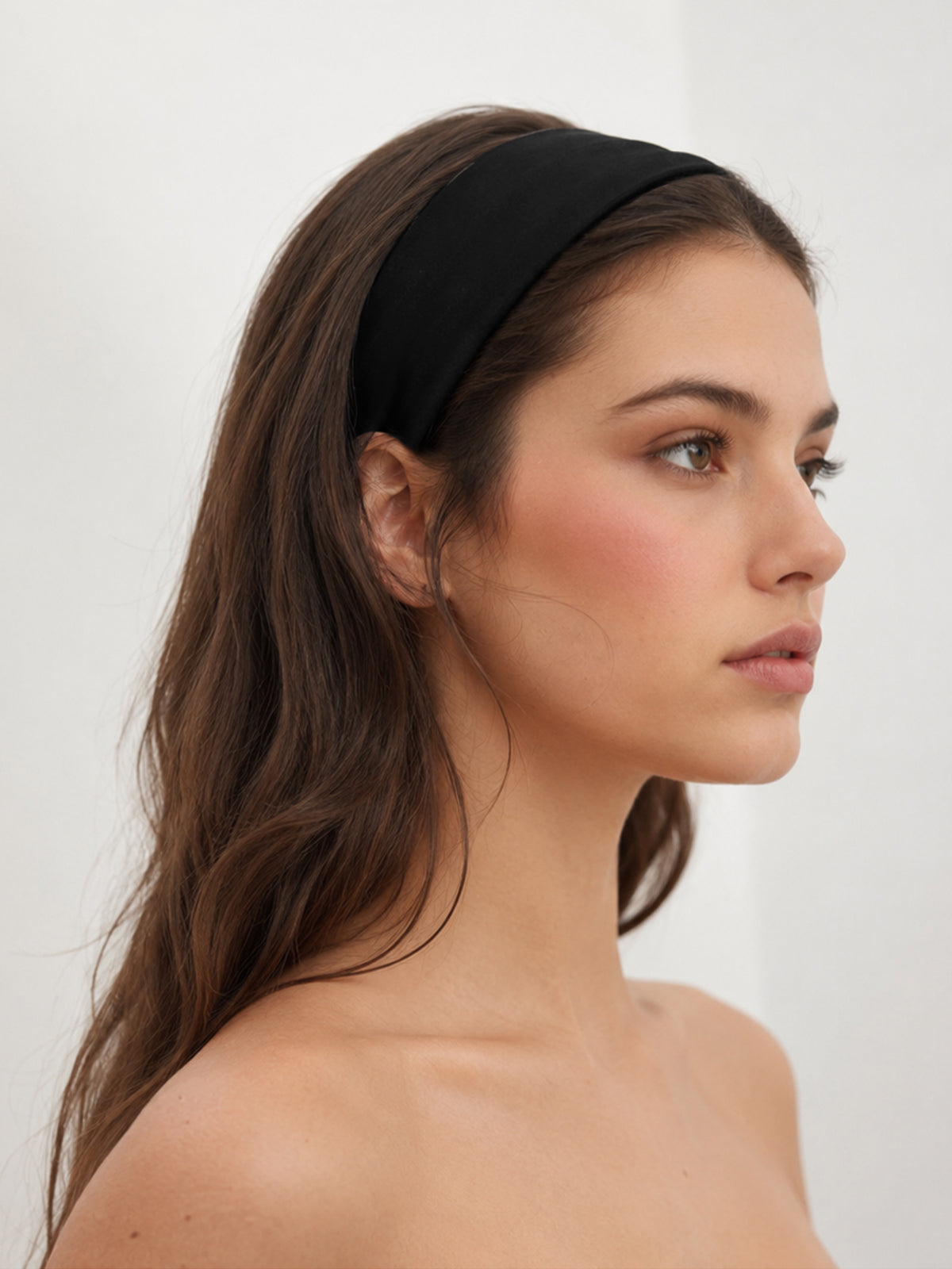 Wide Soft Stretchy Hair Headband - Comfortable Elastic Yoga Sports Accessory