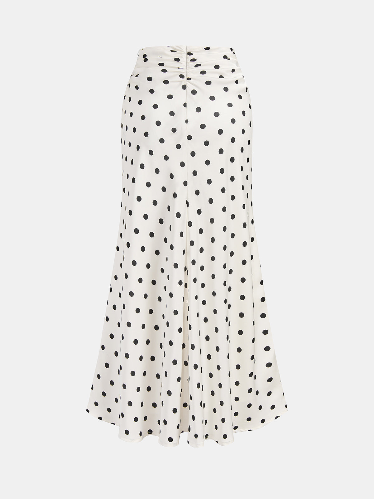 Polka Dot Lace Trim Cami Top & Pleated Skirt Matching Sets for Women