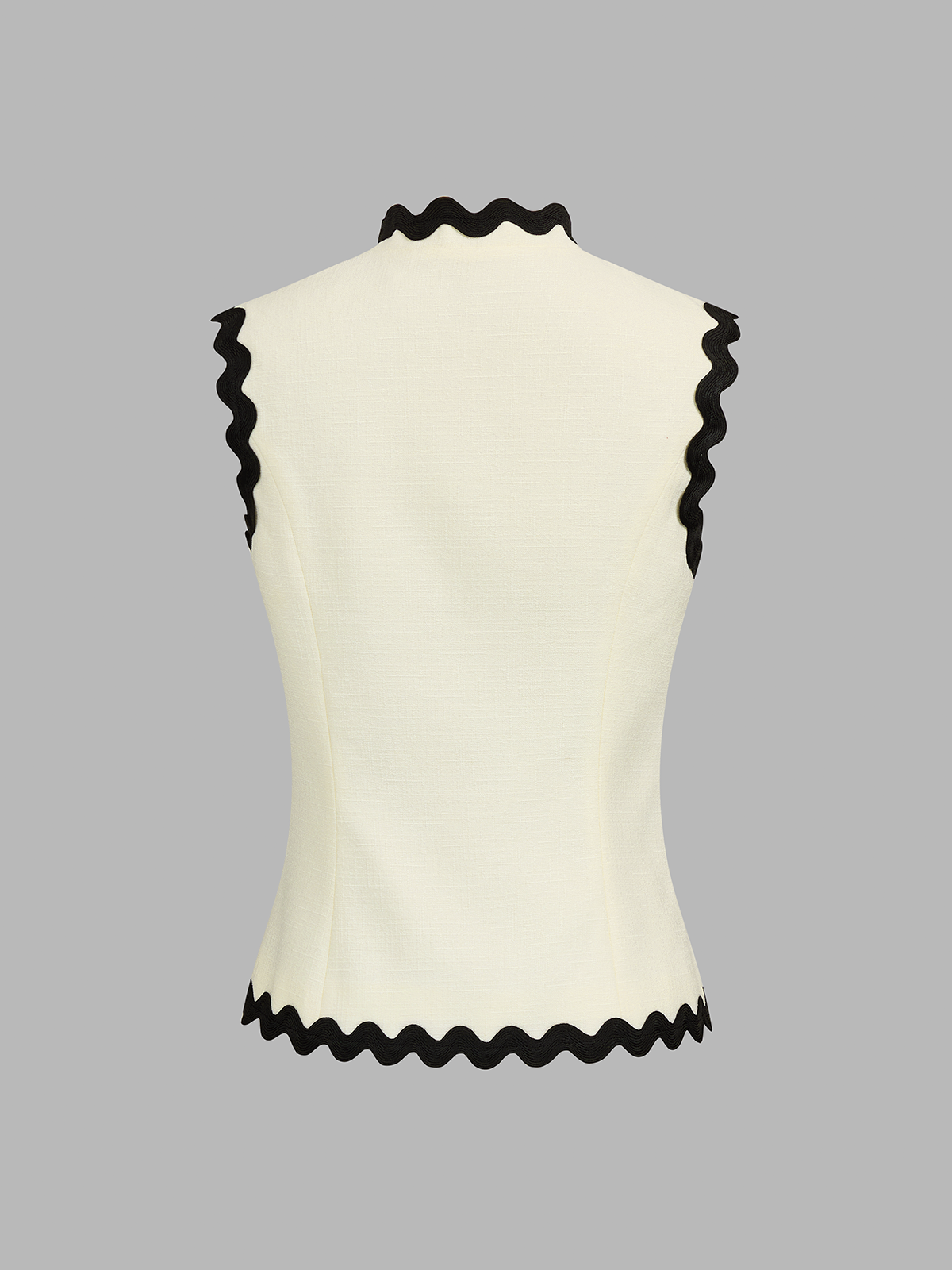Scallop Trim Two Piece Shorts Set for Women Summer Casual