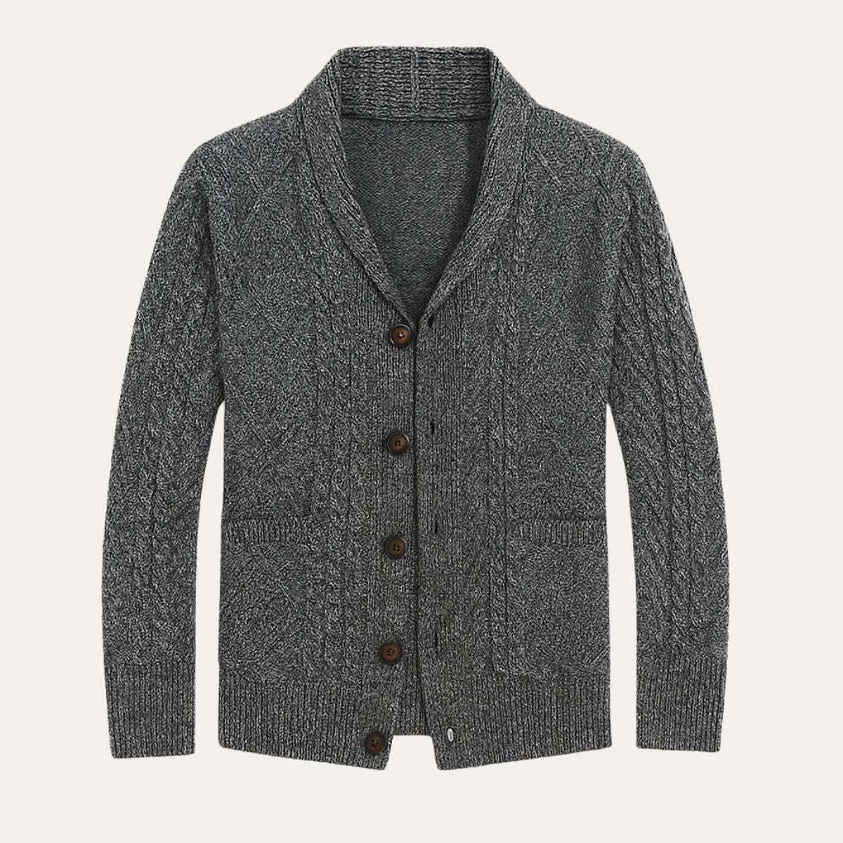 Caspiano | Men’s Premium Cashmere Cardigan