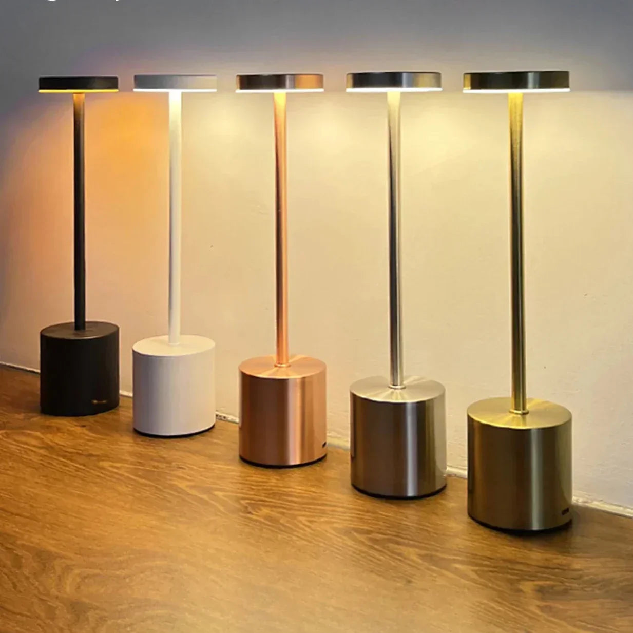 Koadclo | Classic Wireless LED Desk Lamp - Touch Sensor with 3 Color Temperatures