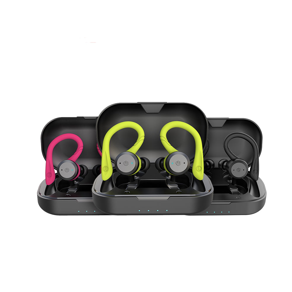 koadclo | Vega – Waterproof Wireless Sports Earplugs with 20 Hours Playtime – Bluetooth Earbuds