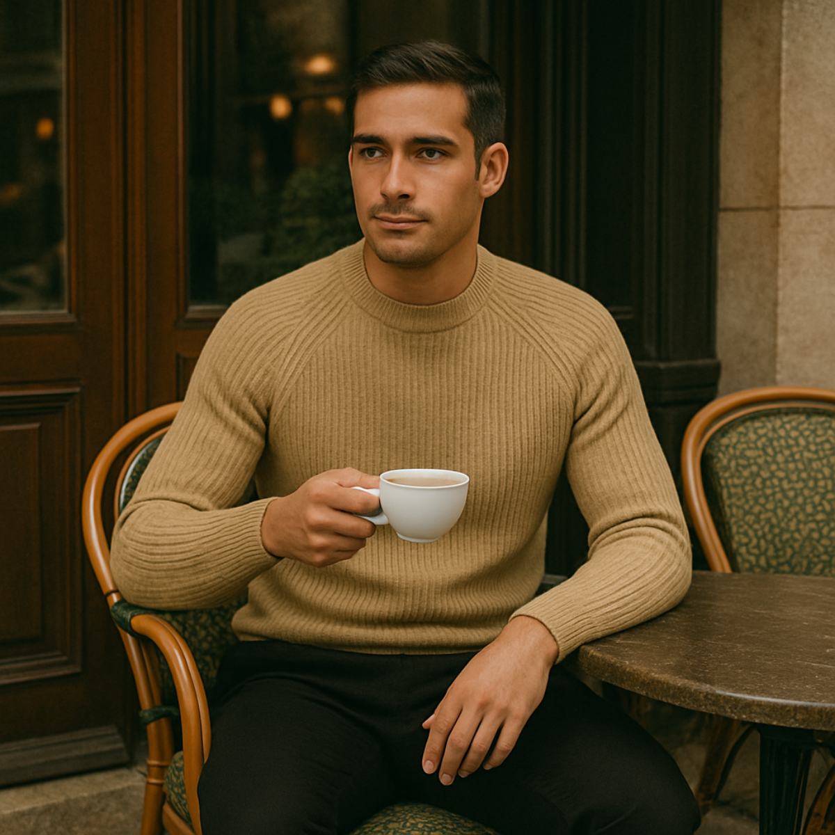 Ely | Men’s Luxury Cashmere Crewneck Jumper