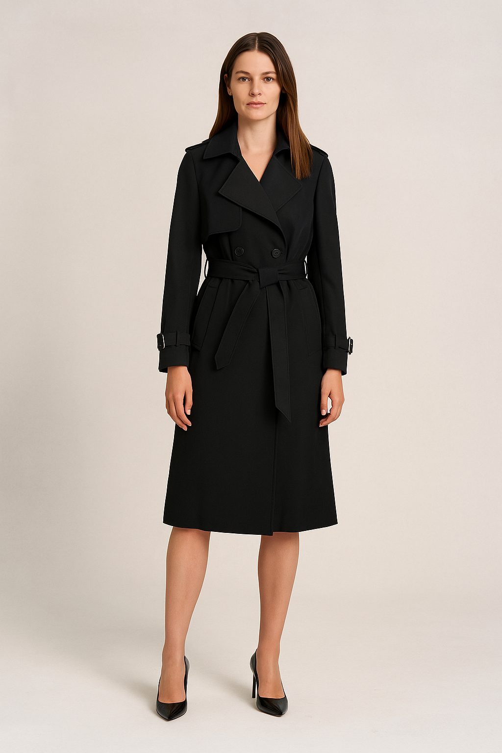 Eveline | Women’s Longline Trench Coat