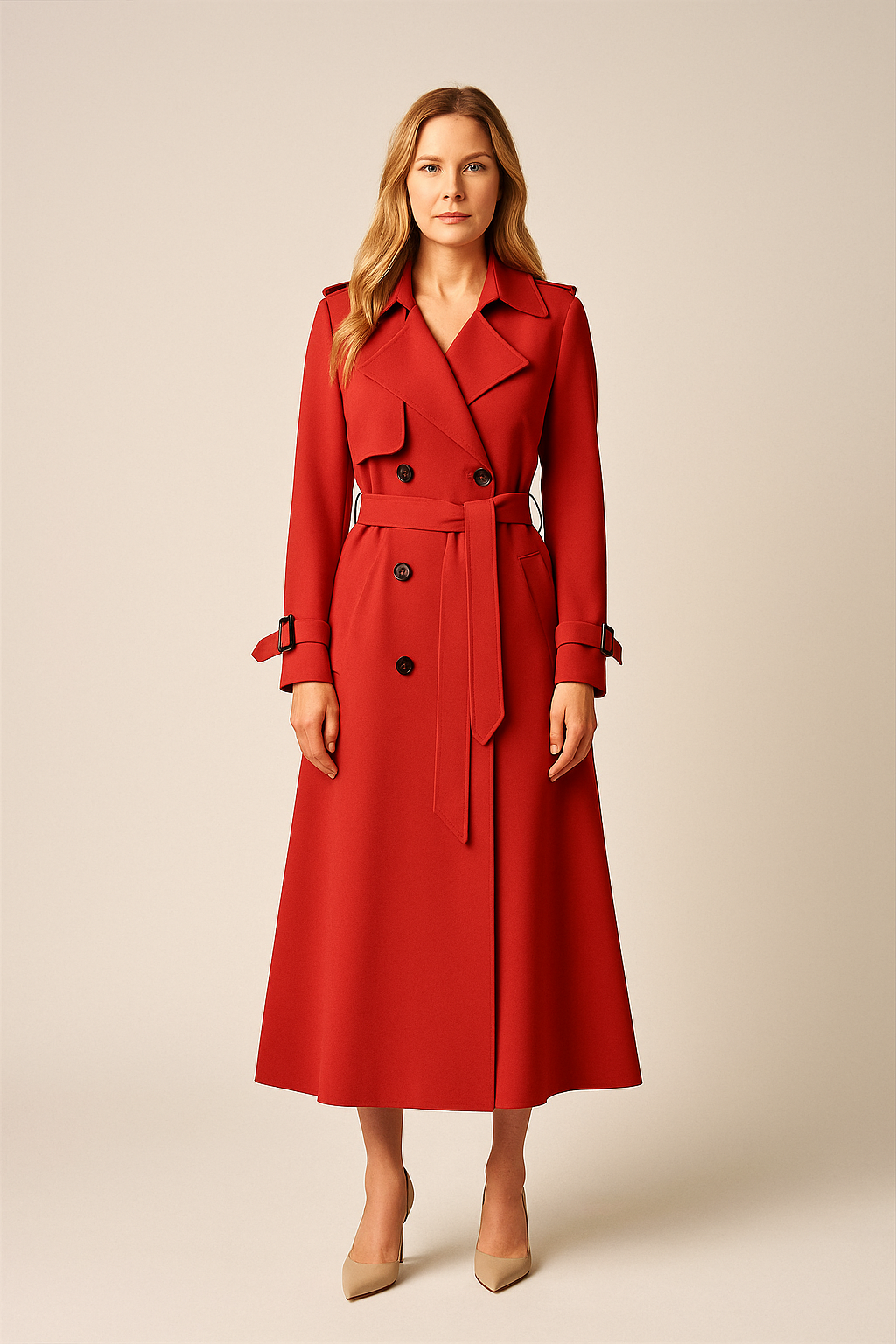 Eveline | Women’s Longline Trench Coat