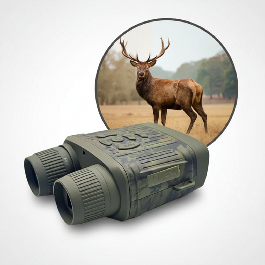 koadclo | OptiClear Night Vision Binoculars – 1000ft Infrared, HD Display for Hunting & Surveillance