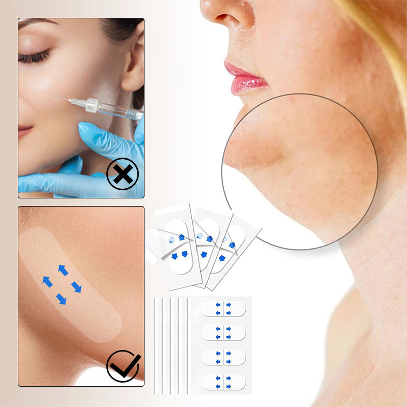 Amtn Club | Invisible Face Lifter Tape – Instant Face Lift & V-Shape Slimming Tape