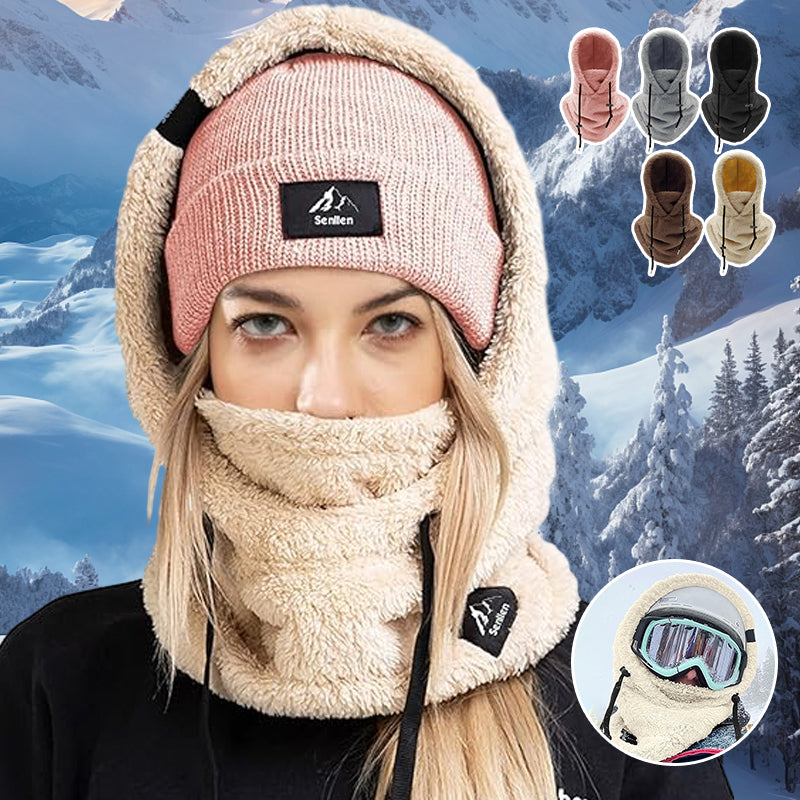 Koadclo | 3-in-1 Winter Hat – Warm Windproof Balaclava & Face Mask