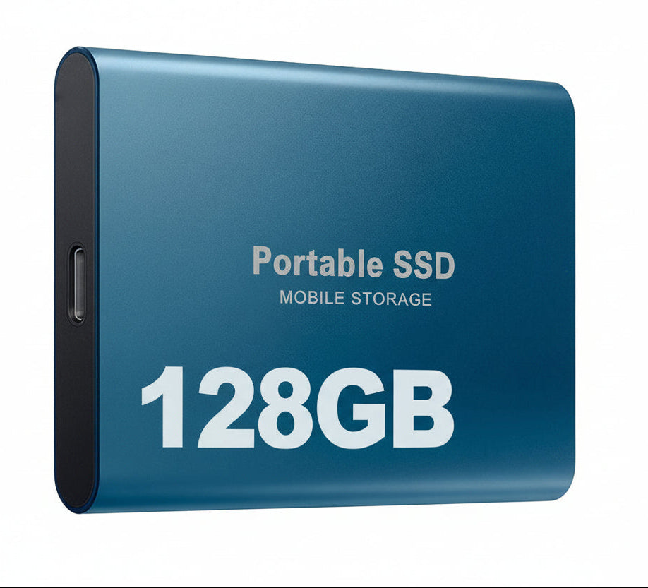 koadclo | Portable SSD 128GB External Hard Drive – Compact & Fast Storage Drive