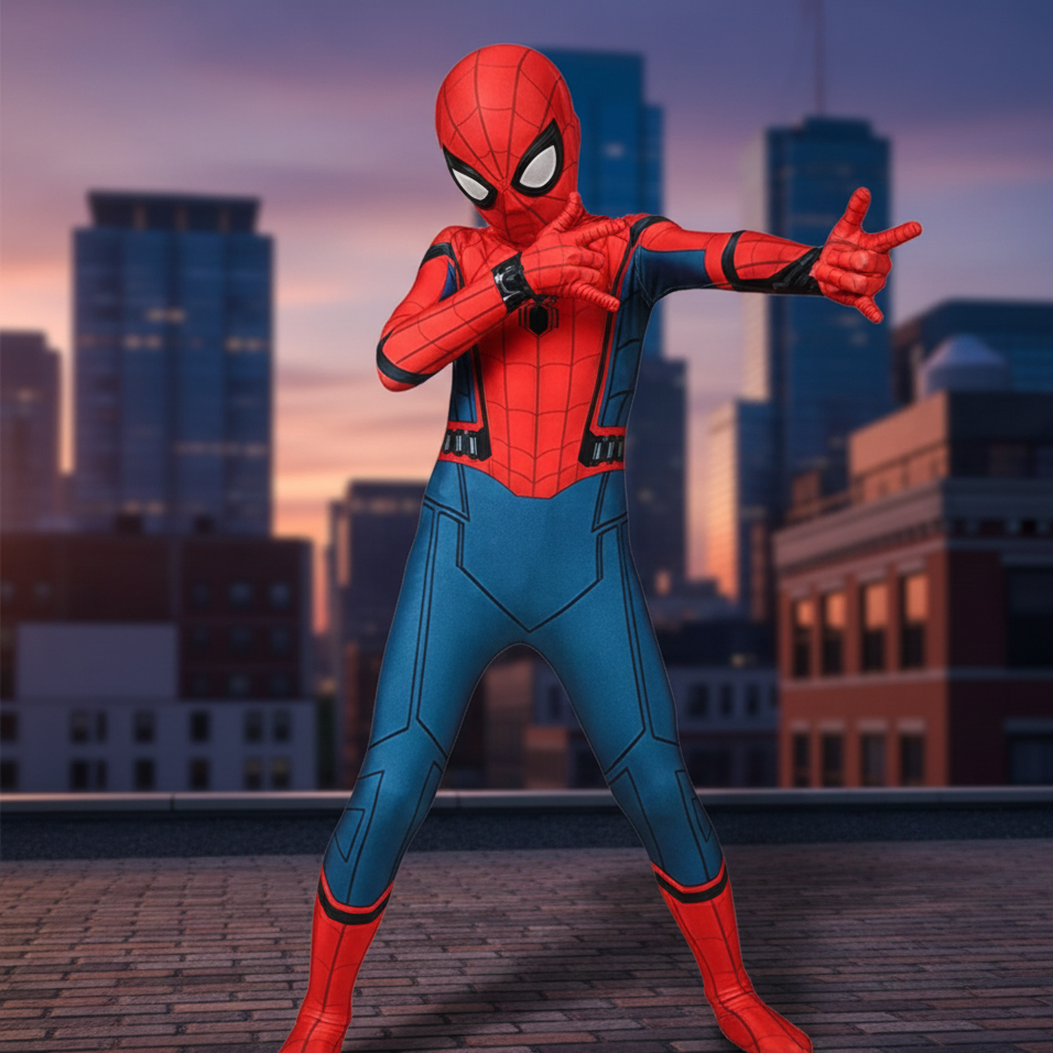 Koadclo | Realistic Superhero Costume for Kids & Adults – Full Body Cosplay Outfit