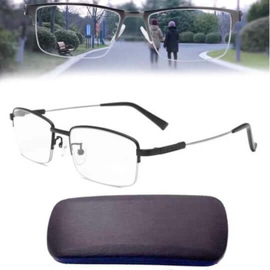 koadclo| German Intelligent Progressive Glasses – No-Distraction Multifocal Reading Glasses for Clear Vision