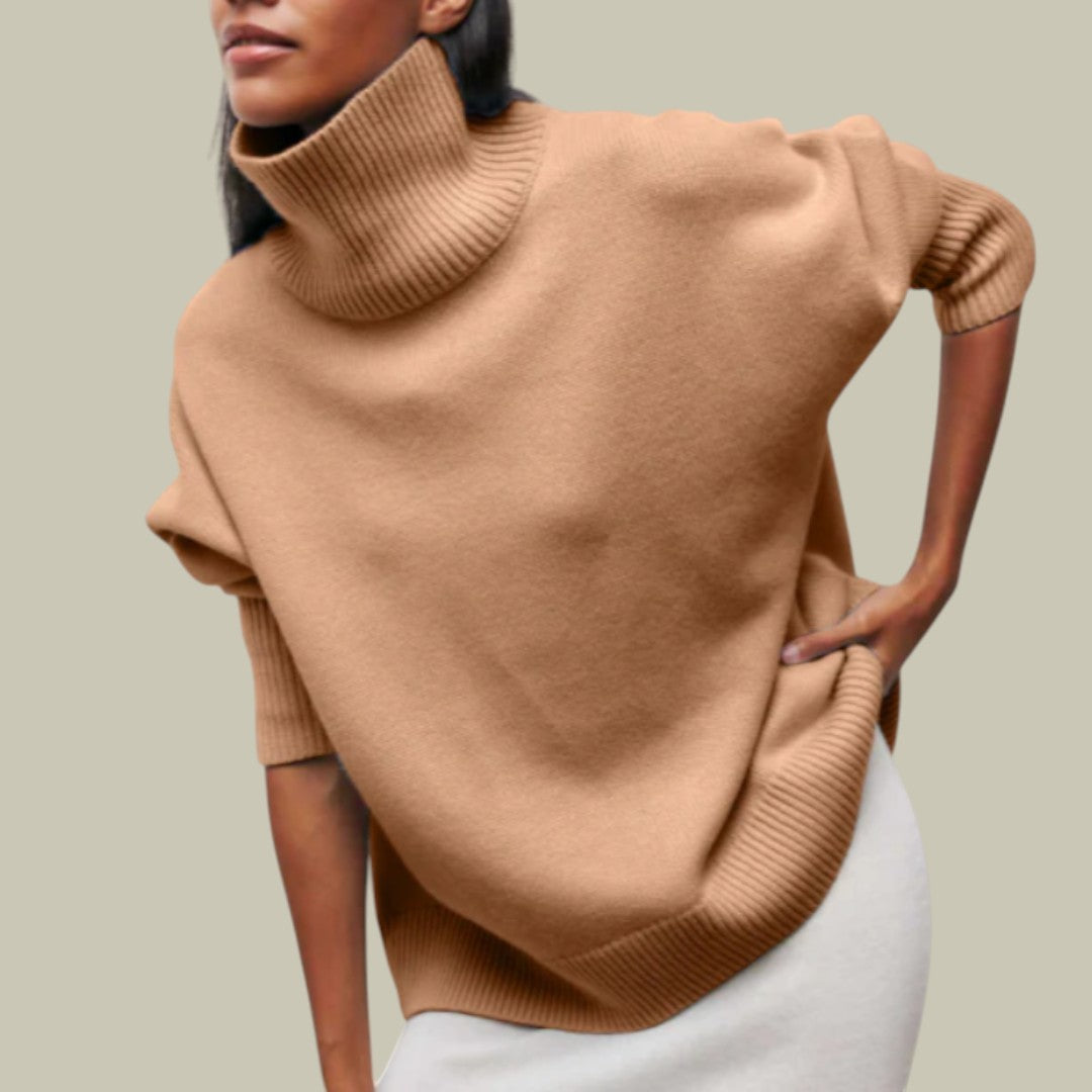 Graciella | Women’s Winter Oversized Loose-Fit Turtleneck