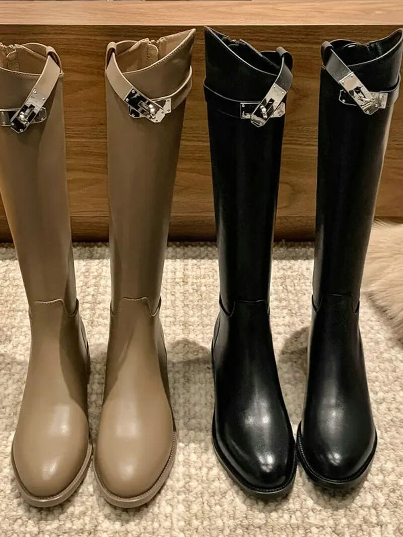 Gwen | Women’s Elegant Leather Riding Boots