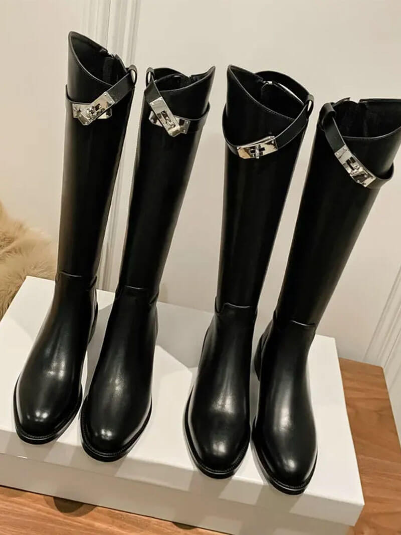 Gwen | Women’s Elegant Leather Riding Boots