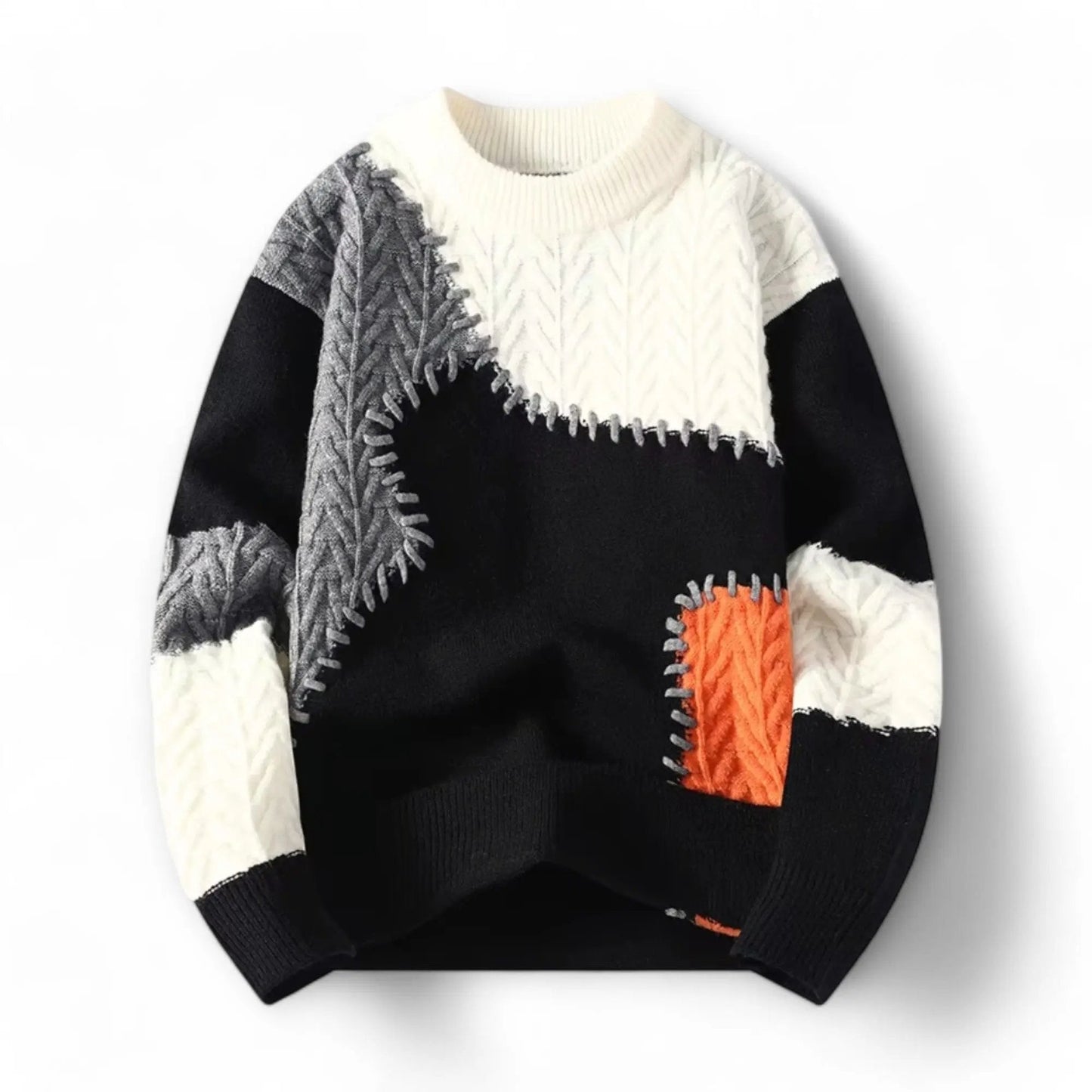 Hades | Men’s Urban Vanguard Patchwork Sweater
