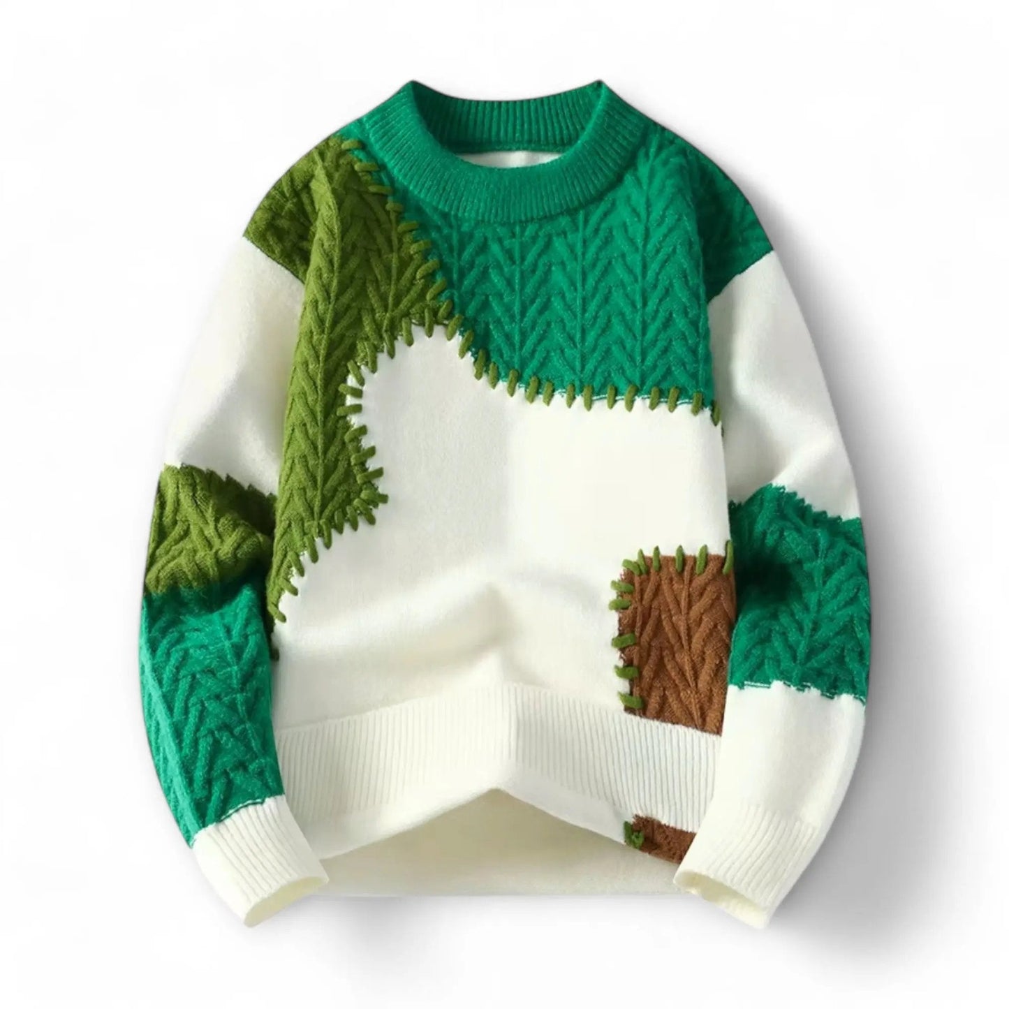 Hades | Men’s Urban Vanguard Patchwork Sweater