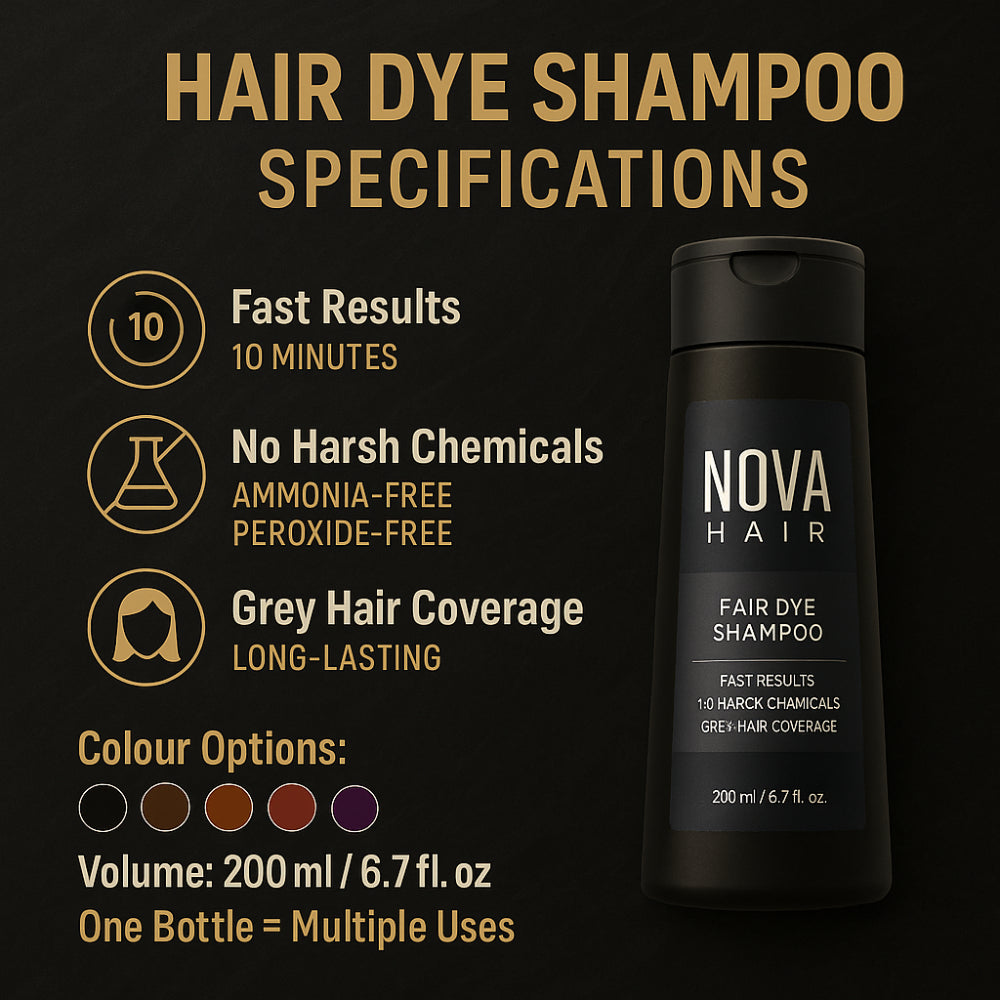koadclo | Hair Dye Shampoo - Fast No-Damage Color Treatment