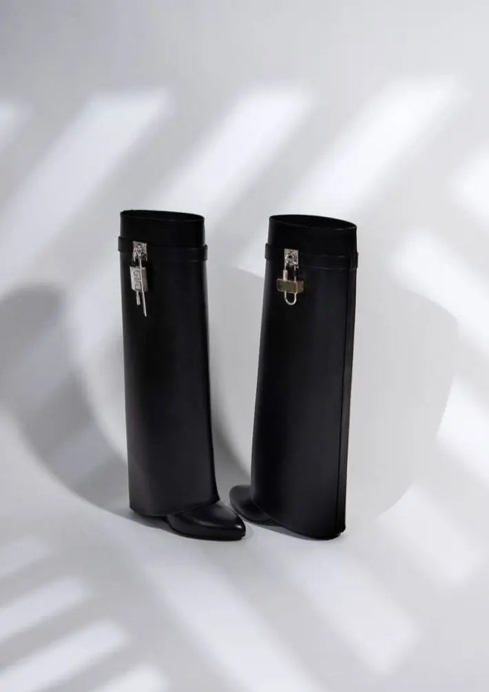 Hilary | Women’s Vegan Leather Sculptural Boots
