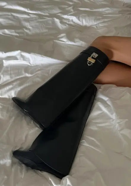 Hilary | Women’s Vegan Leather Sculptural Boots