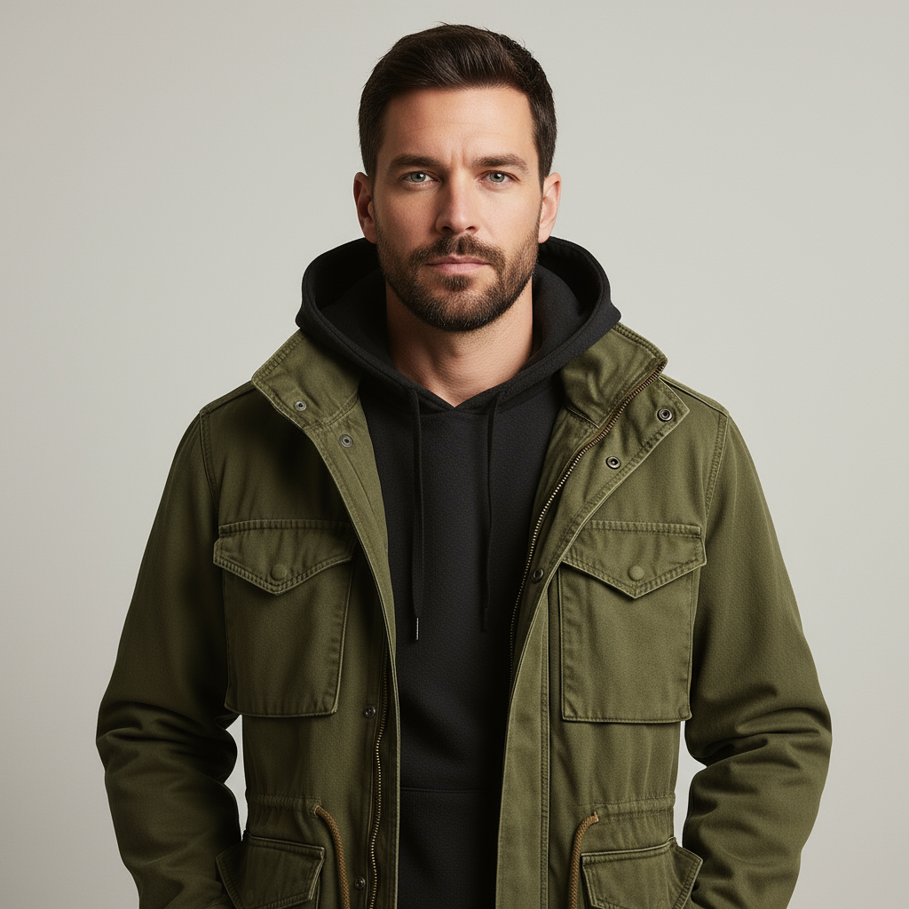 Howie | Men’s Classic Military Field Jacket