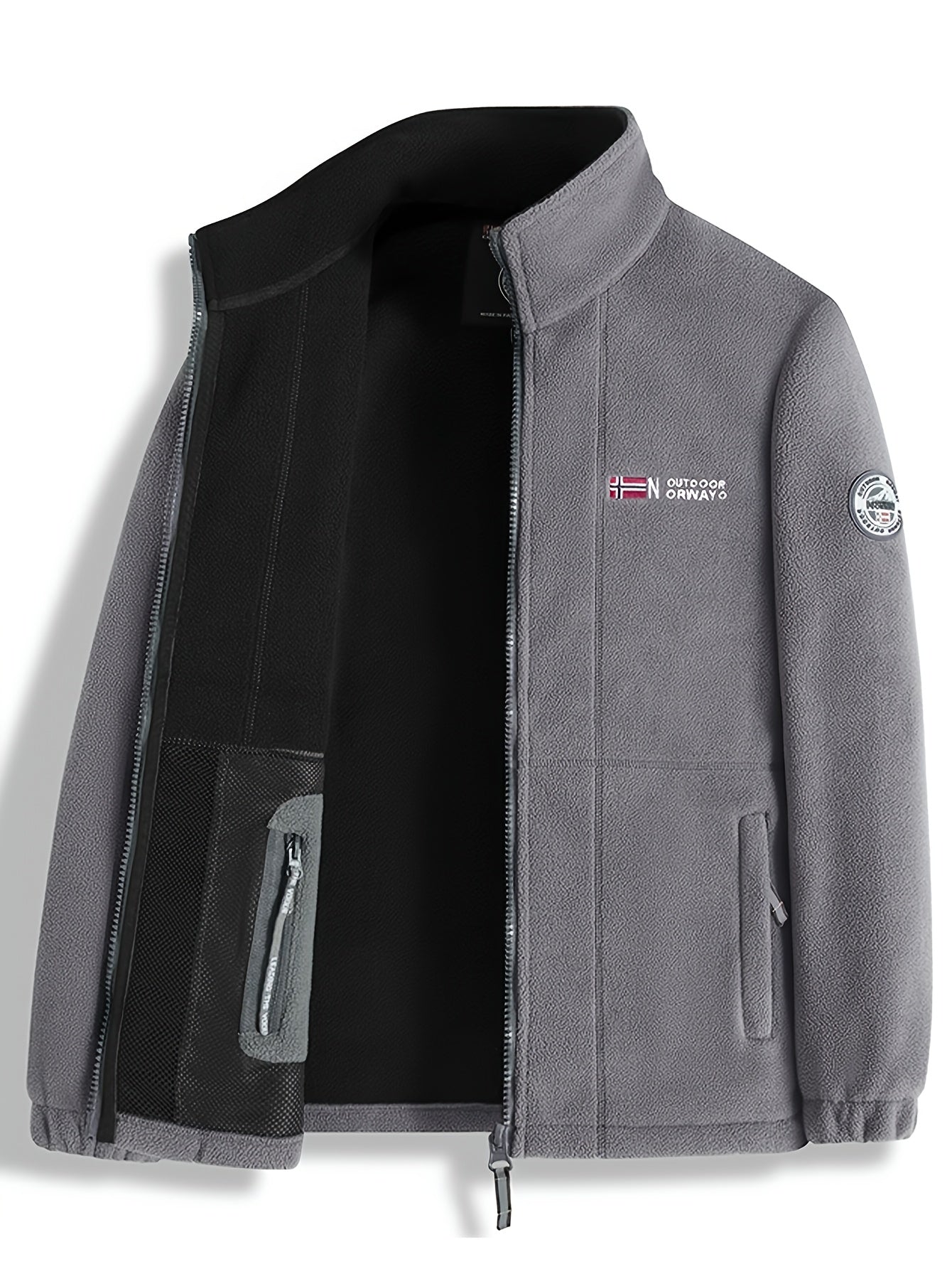 Jaydon | Men’s Classic Zip Closure Outdoor Fleece Jacket
