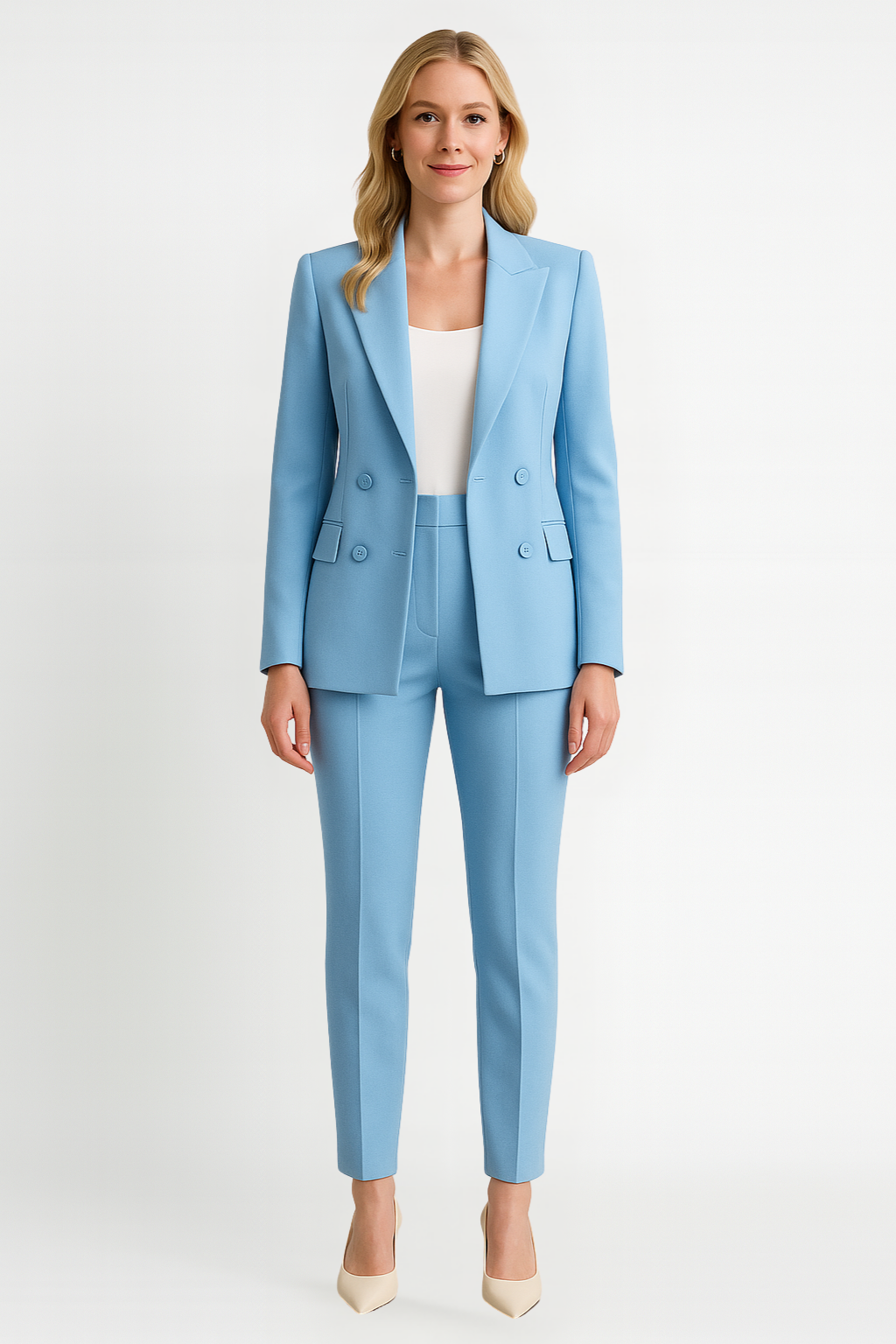 Jennilyn | Women’s Classic Blazer and Tailored Trousers Set
