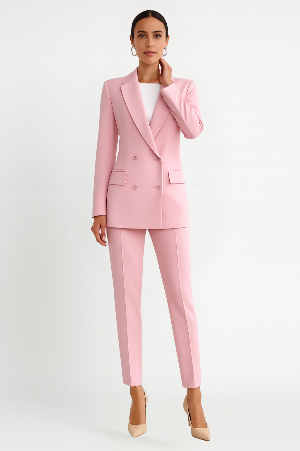 Jennilyn | Women’s Classic Blazer and Tailored Trousers Set