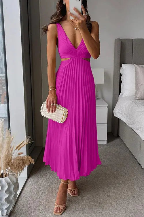Kesley | Women’s Pleated Dress – Feminine Elegance for Special Occasions