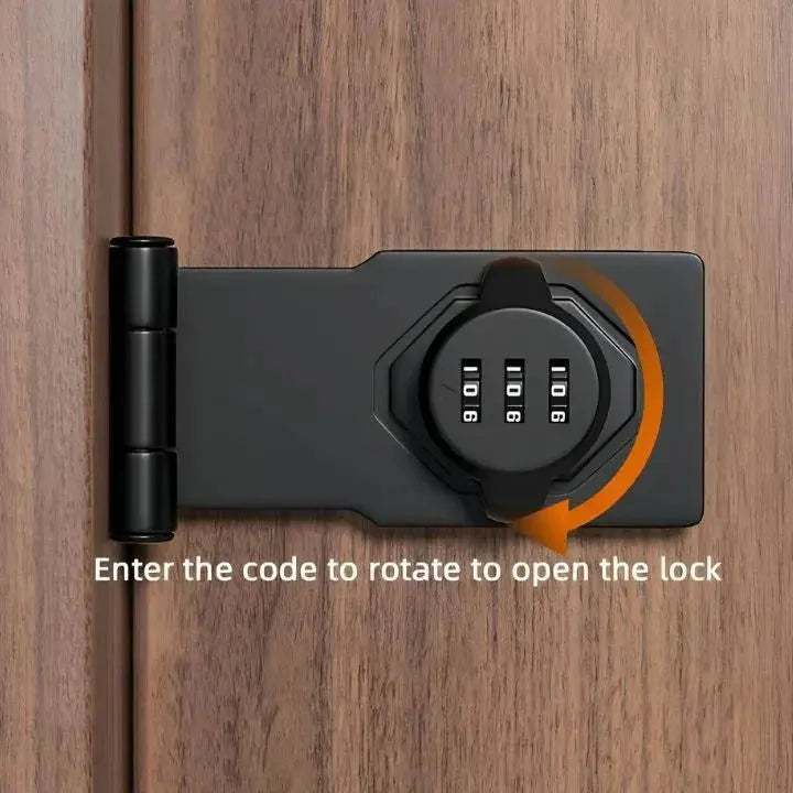Koadclo | Combination Lock - Zinc Alloy Keyless Door Lock with 1000 Codes