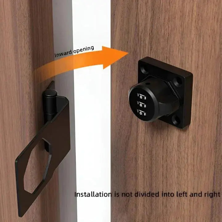 Koadclo | Combination Lock - Zinc Alloy Keyless Door Lock with 1000 Codes