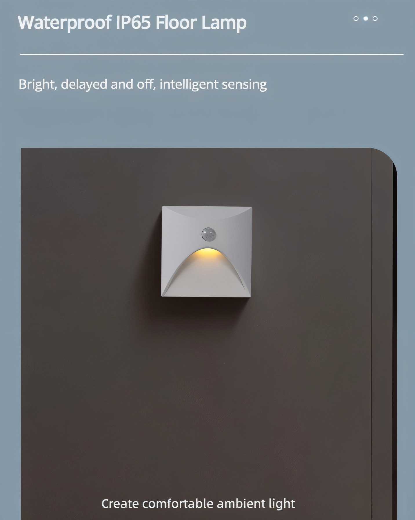 Koadclo | LuminiPath LED Wall Light – Waterproof IP65 Motion Sensor Lamp for Indoor & Outdoor Use