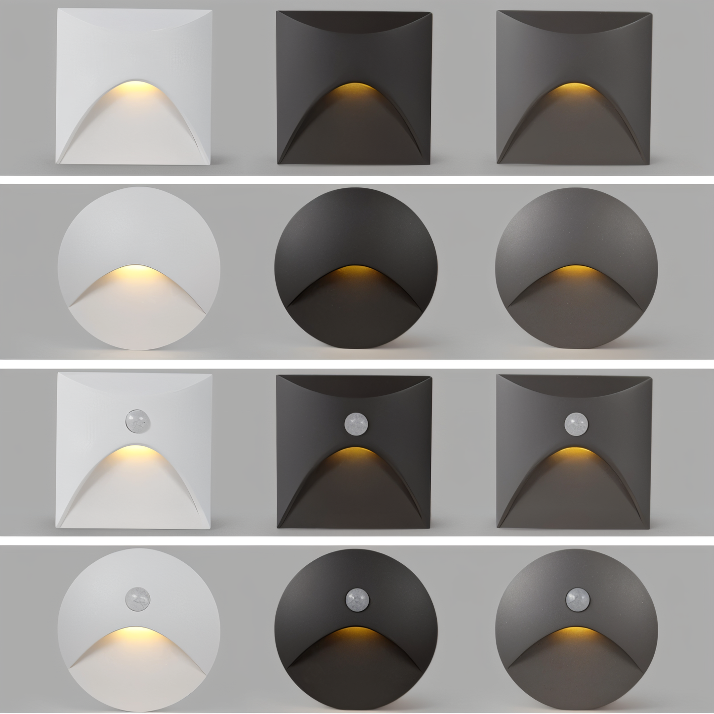 Koadclo | LuminiPath LED Wall Light – Waterproof IP65 Motion Sensor Lamp for Indoor & Outdoor Use