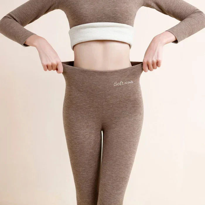 Lux | Women’s Cashmere-Blend Thermal Fleece Leggings